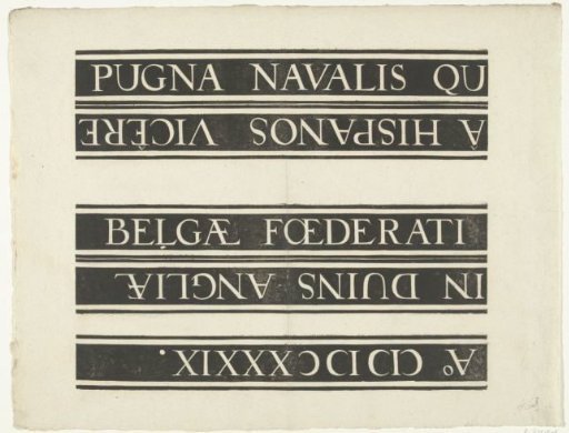 The great naval battle of Duins (title), 1639