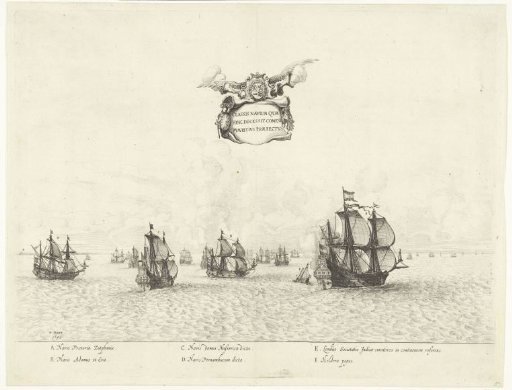 The departure of the fleet of Johan Maurits, 1636