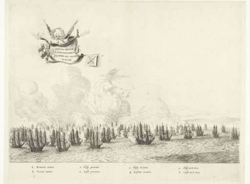 Fourth battle with the Portuguese fleet at the Rio Grande, 1640