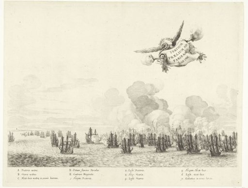 Third battle with the Portuguese fleet at Paraiba, 1640