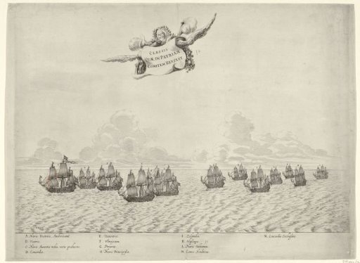 Return of the fleet of Johan Maurits to the Netherlands, 1644