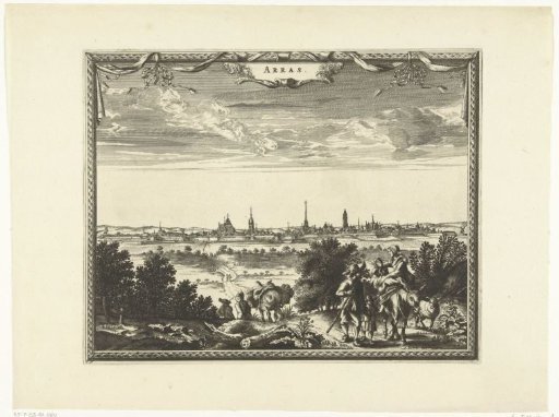 View of Arras, ca. 1675