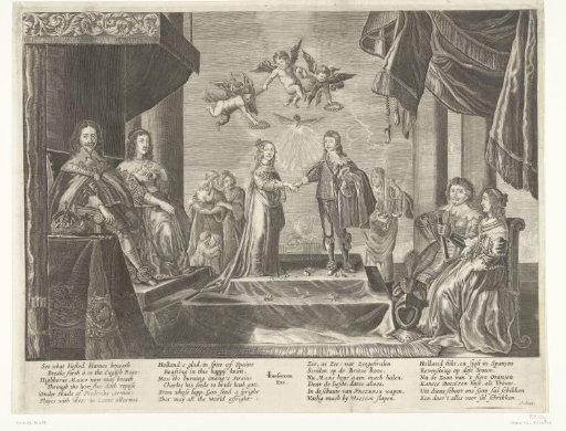 Marriage of Prince William II and Mary Stuart, 1641