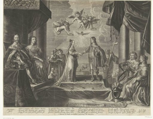 Marriage of Prince William II and Mary Stuart, 1641