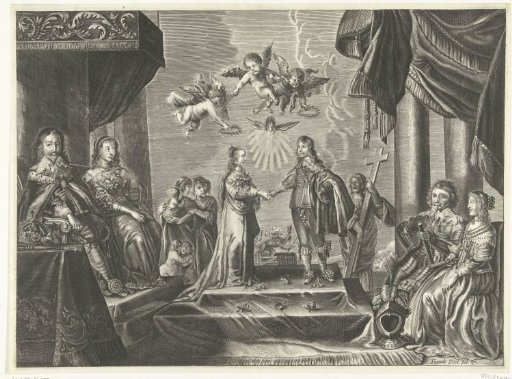 Marriage of Prince William II and Mary Stuart, 1641