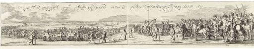 Departure of the Spanish garrison from Huis te Gennep, 1641