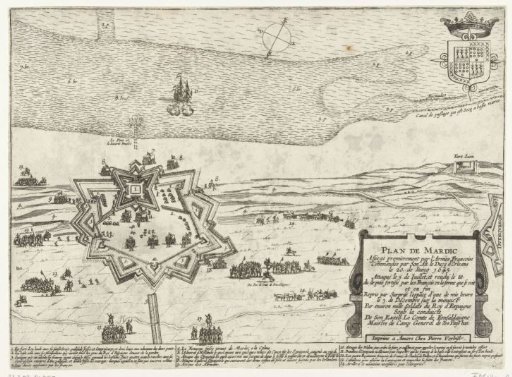 Plan of Fort Mardijk, 1645