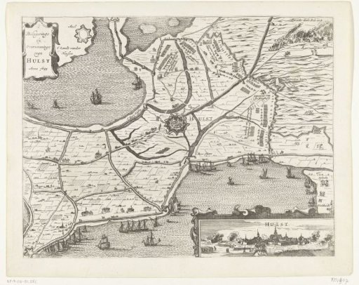 Siege of Hulst by Frederick Henry, 1645