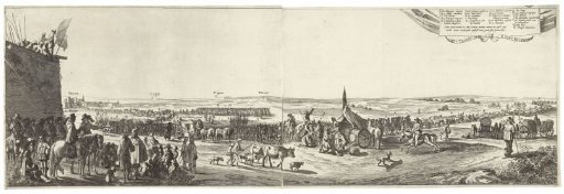 Departure of the Spanish garrison from Hulst, 1645