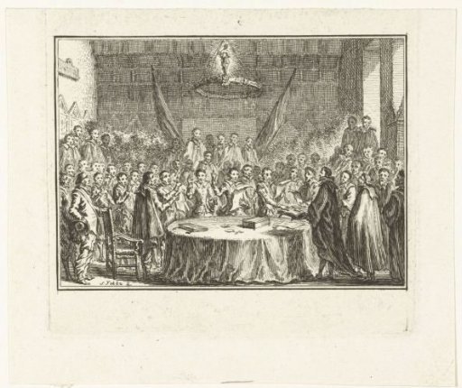 The Swearing of the Peace of Münster, 1648