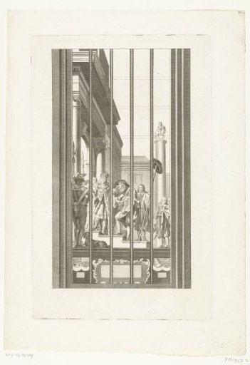 Stained Glass Window with King Philip IV Renouncing the Netherlands, 1648