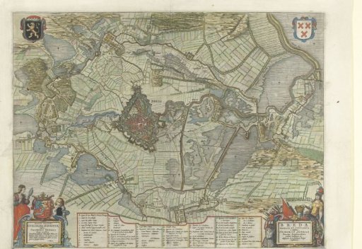 Capture of Breda and the departure of the Spanish garrison, 1637