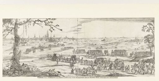 Frederick Henry meets Maria de' Medici outside 's-Hertogenbosch, 1638