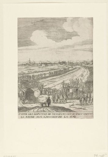 Reception of Maria de' Medici outside The Hague, 1638