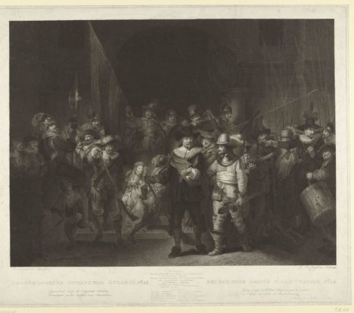 The Night Watch by Rembrandt, 1642