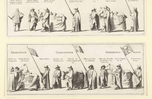 The funeral procession of Frederik Hendrik (plate no. 12), 1647