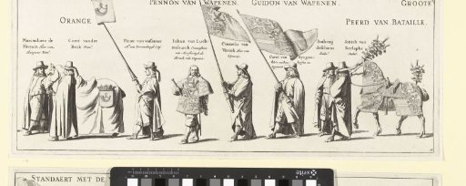 The funeral procession of Frederik Hendrik (plate no. 18), 1647