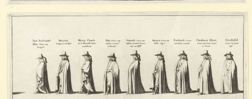 The funeral procession of Frederick Henry (plate no. 24), 1647