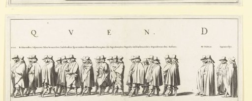 The funeral procession of Frederik Hendrik (plate no. 4), 1647