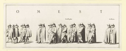 The funeral procession of Frederik Hendrik (plate no. 7), 1647