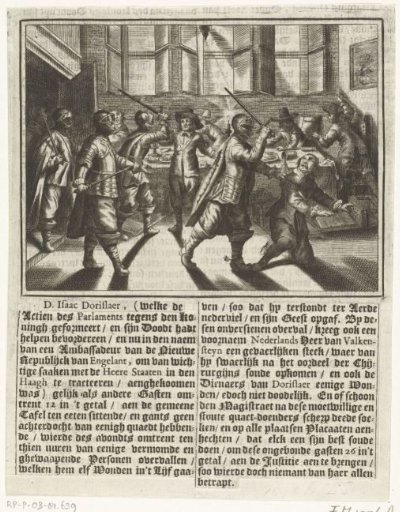 Murder of Dorislaer, 1649