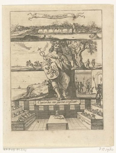 Title Print for the Hollantsche Mercurius of 1651