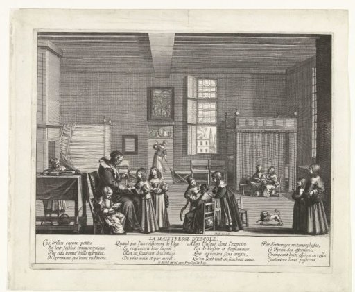 Schoolteacher in a classroom