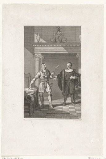 Meeting of the Grand Pensionary Cats with William II, 1650
