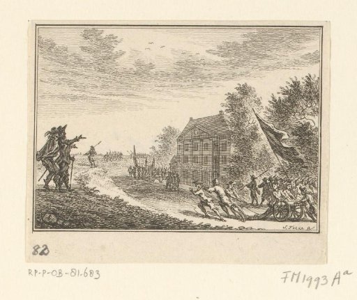 Attack by William II on Amsterdam, 1650