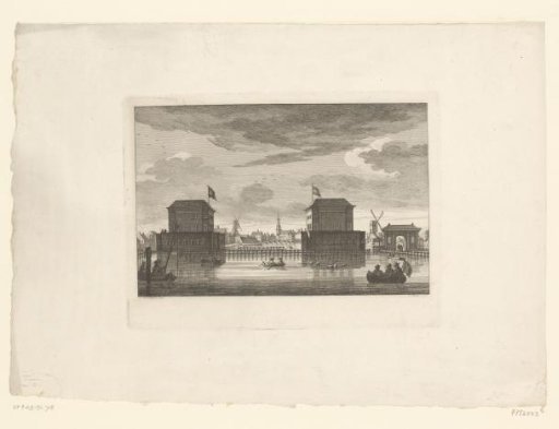 The Blockhouses in the Amstel, 1651