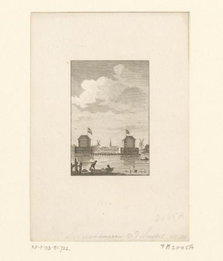 View of the Two Blockhouses in the Amstel