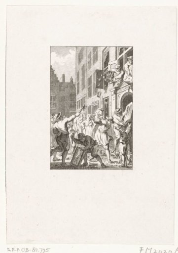Riot in Middelburg and the Plundering of the House of Mayor Lansbergen, 1651