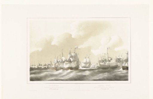 Naval battle at Dungeness, 1652