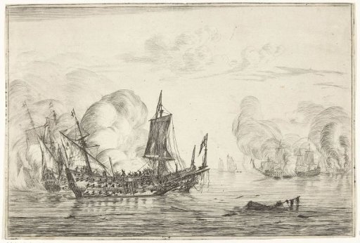 After the naval battle, 1652 (?)