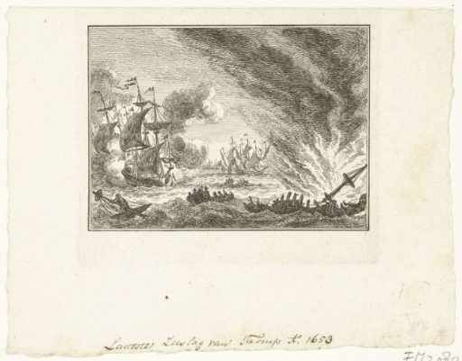 Last naval battle of Tromp, 1653