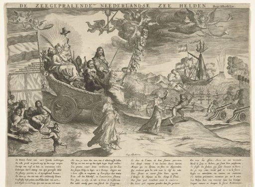 Allegory of the Dutch Naval Victories During the First Anglo-Dutch War, 1654
