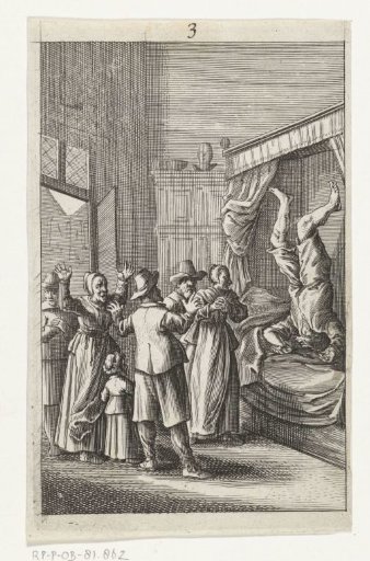 Victim of possession or witchcraft (no. 3), ca. 1658