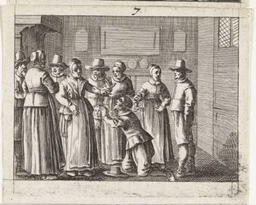Victim of possession or witchcraft (no. 6), ca. 1658
