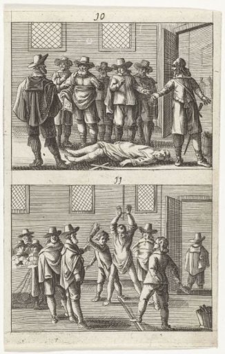 Victim of possession or witchcraft (nos. 10-11), ca. 1658