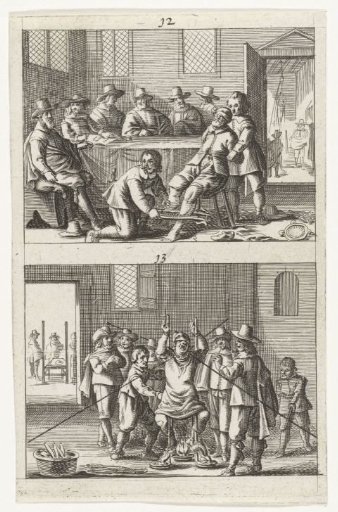 Victim of possession or witchcraft (nos. 12-13), ca. 1658