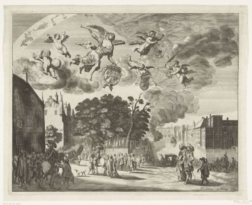 Arrival of King Charles II of England at The Hague, 1660