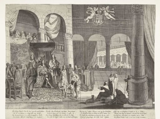 Charles II Crowned King of England by Admiral Monck, 1661