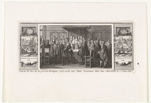 King Charles II of England Addresses the Standing Members of the States-General, 1660