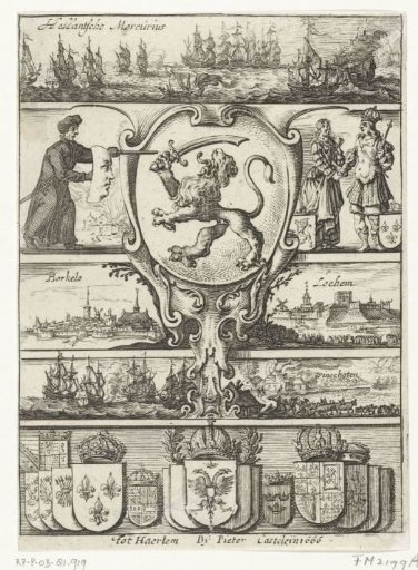 Title Page for the Dutch Mercury of the Year 1665