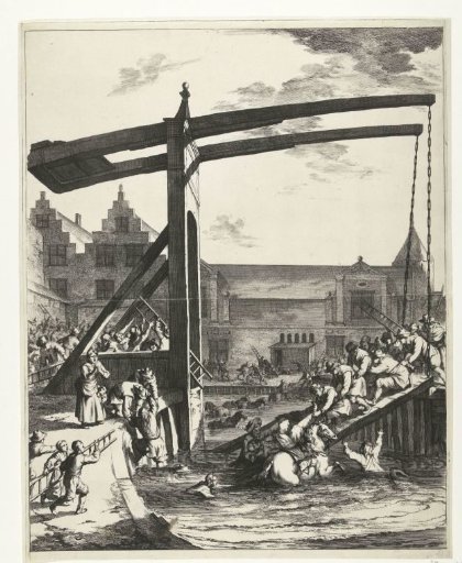 Rescue of Count Johan Maurits after the Accident on the Bridge of Franeker, 1665