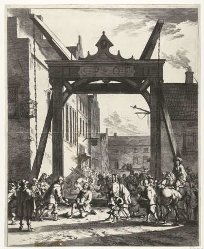 Thanksgiving by Count Johan Maurits after the Accident on the Bridge of Franeker, 1665