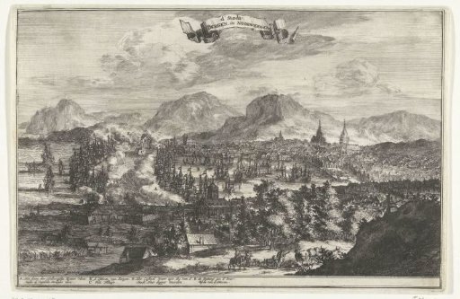 Dutch Merchant Ships Attacked in the Harbor of Bergen, Norway, 1665