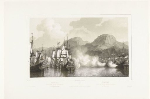 Naval Battle at Bergen, 1665