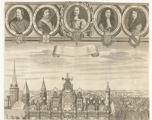 Proclamation in Ghent of Charles II of Spain as Count of Flanders (Sheet 2), 1666