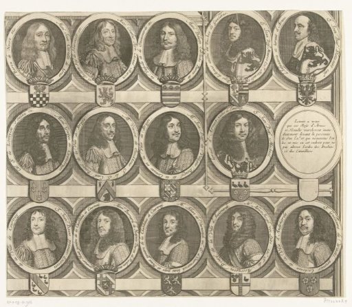 Proclamation in Ghent of Charles II of Spain as Count of Flanders (Sheet 9), 1666